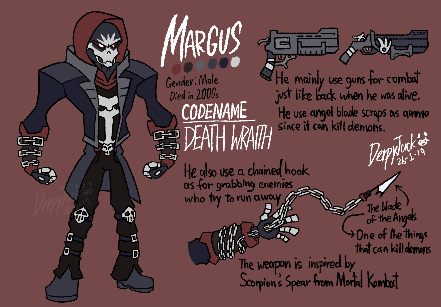 Hazbin Hotel OC: Margus | Fandom