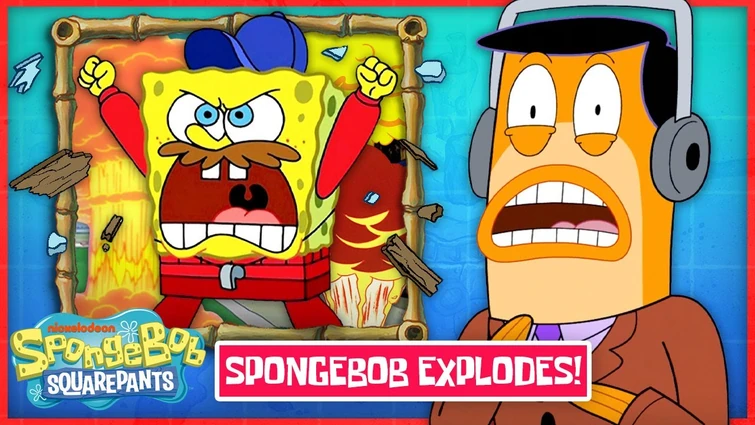 SpongeBob Causes EXPLOSION at Race Track! 💥 | New SpongeBob Series | Bikini Bottom Inquirer Ep. 3