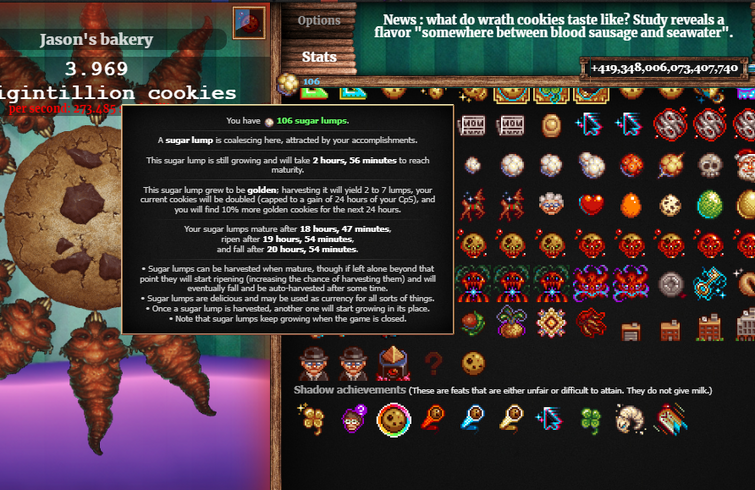 Sugar Lumps Cookie Clicker Ascension & Minigames Guide