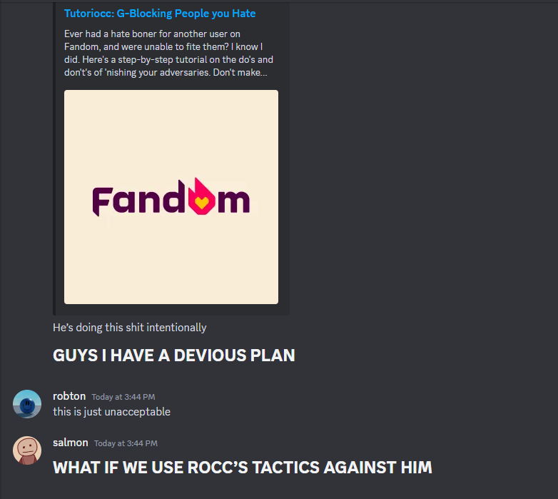 time to say who reported rocc to zendesk... Fandom