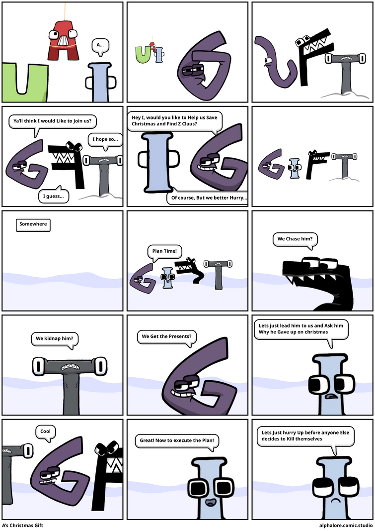 Alphabet Lore I Guess - Part 1 - Comic Studio