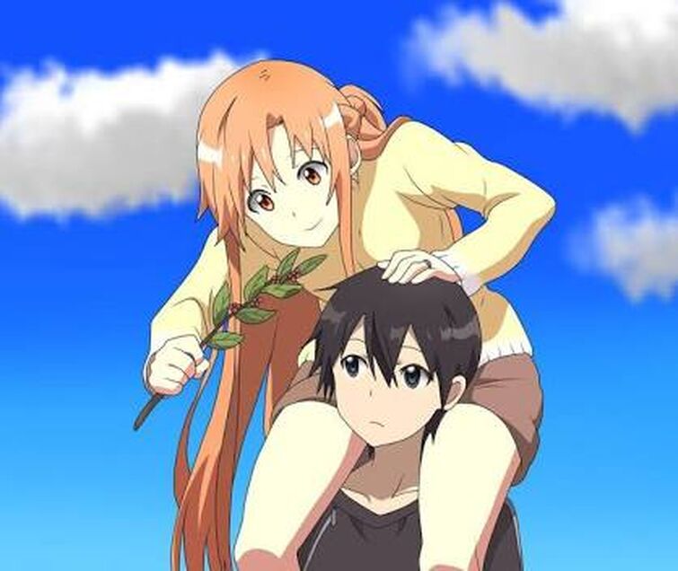 Kirito and Asuna! ❤