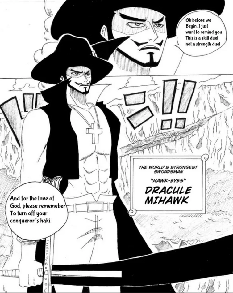 Who would be and give a good matchup for Dracule Mihawk? - Battles - Comic  Vine