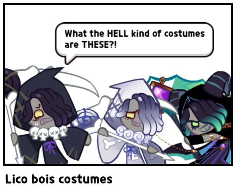 Licorice Cookie and his costumes Fandom