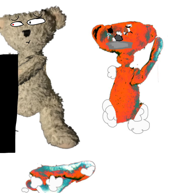 sam plush bear alpha