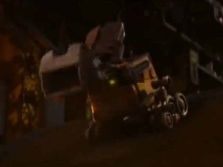 What was WALLE doing in this scene? Fandom