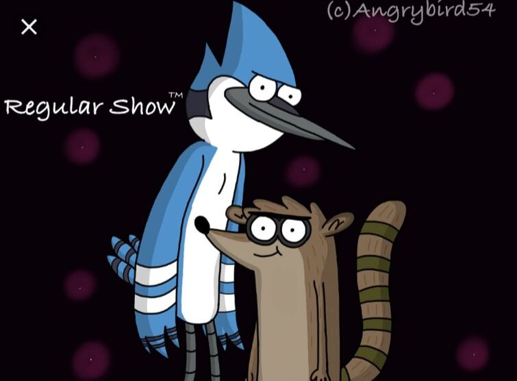 Mordecai and Rigby / Fan art / Regular Show / Apenas um Show