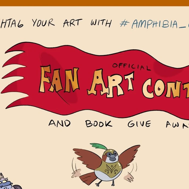 Matt Braly on Instagram: "🎉To celebrate the release of Art of Amphibia...we will be having a fanart contest!!!   10 winners will receive a FREE SIGNED COPY of the book. To enter, just hashtag your piece with #Amphibia_Contest  Old art is fine...but new...