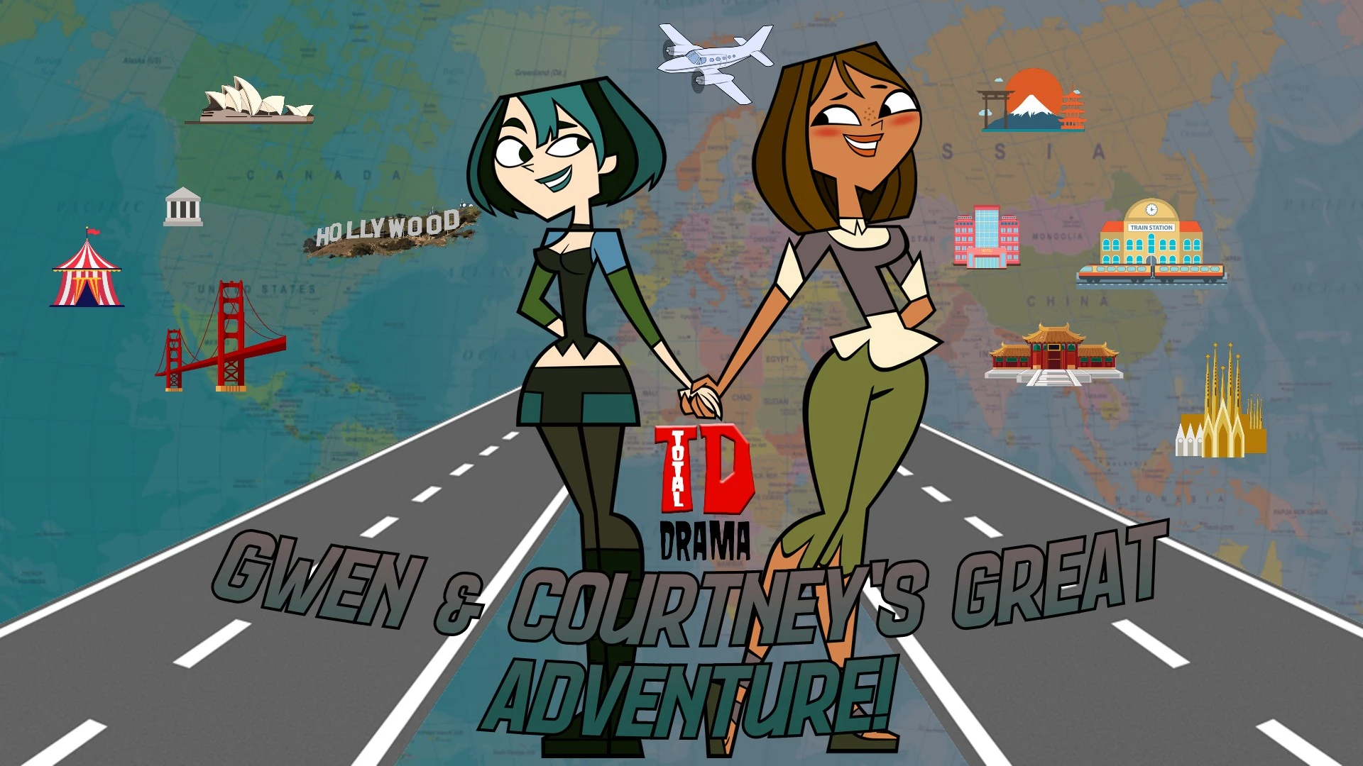 If Gwen and Courtney had their own series called "Gwen and Courtney's