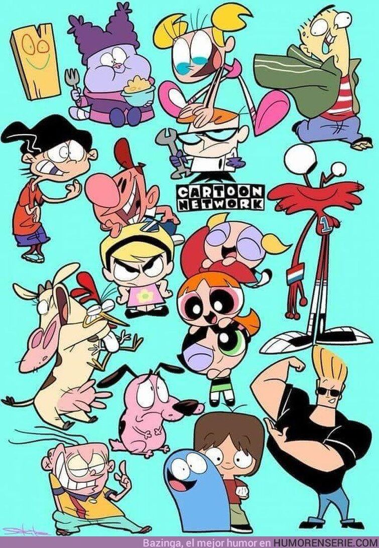 Cartoon Network  Cartoon network characters, Cartoon network art, Old cartoon  network