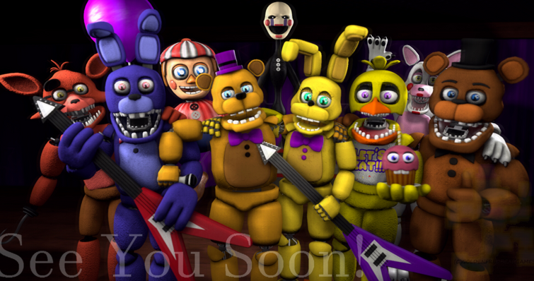nonezer on X: Fredbear's Family Diner - Release [C4D] Rules : - Credit me  when you use it. - you can edit it as long as you give credits. - don't say
