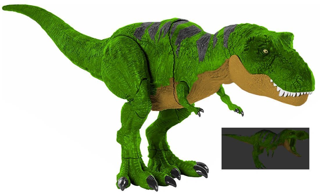 T-rex Dino-Escape en colores JPH | Fandom