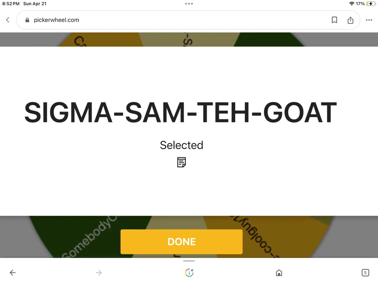If it lands on your username, you’re out. | Fandom