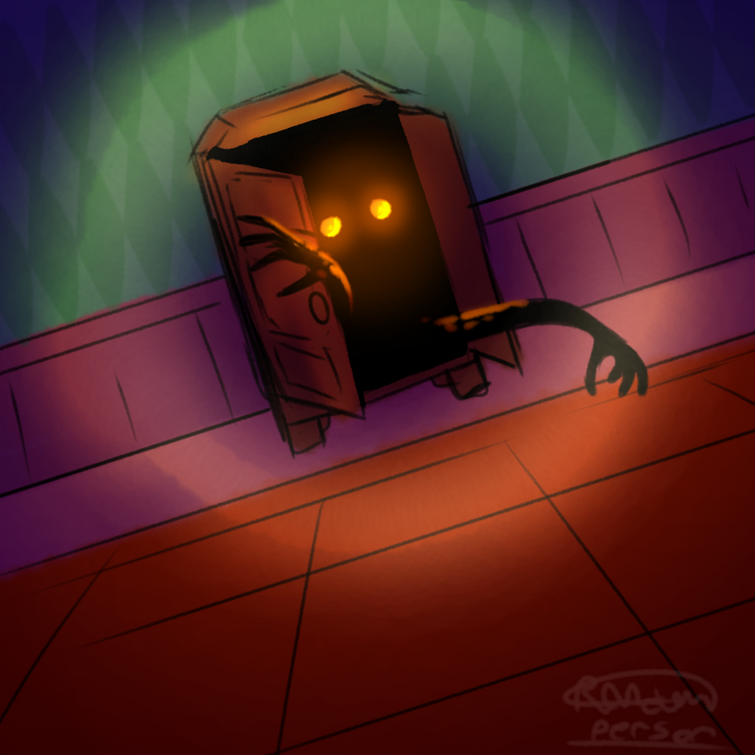 doors wiki decides what I draw (finished art)