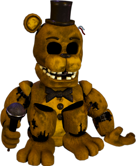 Withered Golden Freddy png images