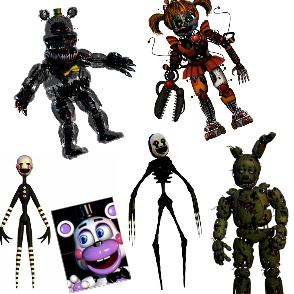 Desenho dos animatronics