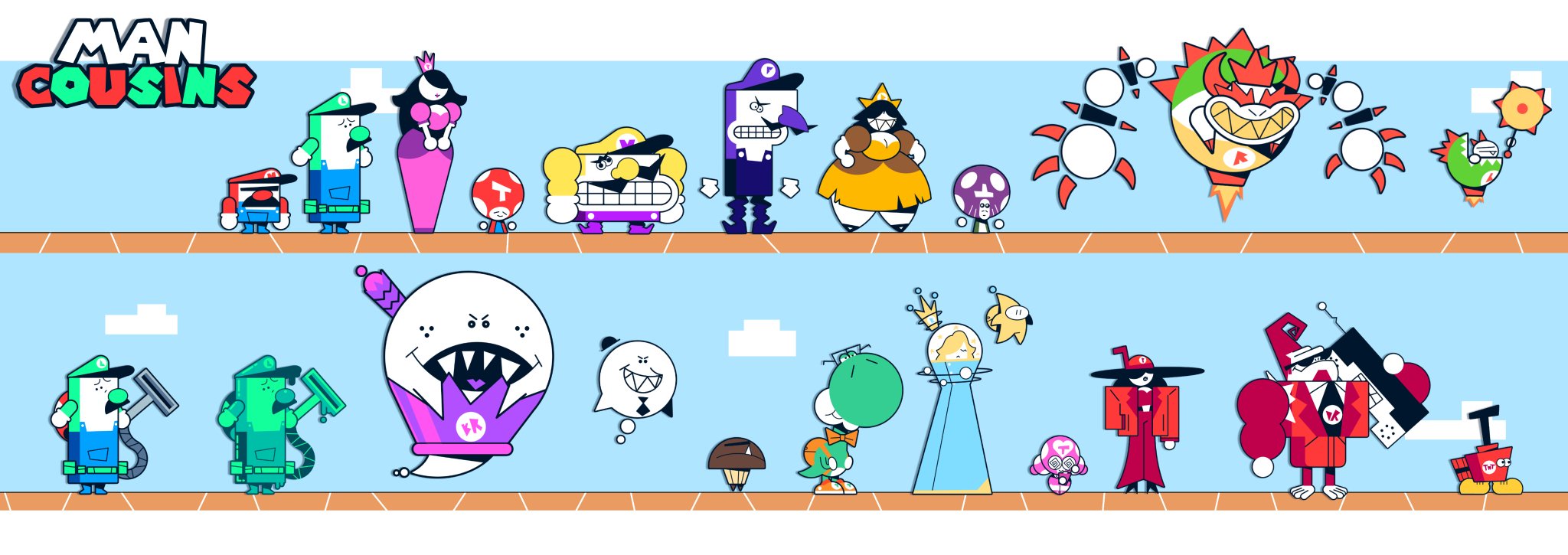 Aether_Ethan on X: A group picture of all the major BFDI characters, these  are fun to do :]  / X