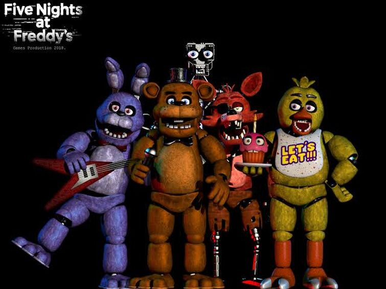 Freddy bonnie chica foxy Fandom