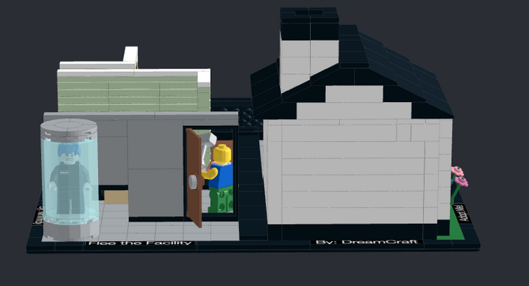 What do you think of my Lego Roblox Build so far?