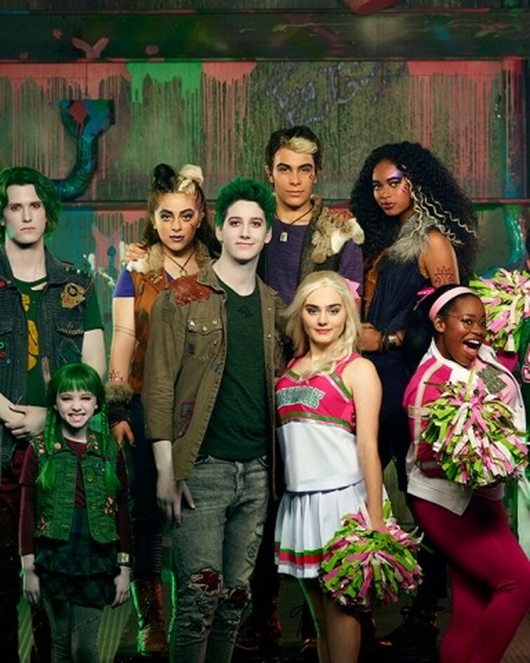 Meg Donnelly Cheers For A Change in Addison-Centric 'Zombies' Trailer –  Watch!, Meg Donnelly, Milo Manheim, Movies, Trailer, Zombies