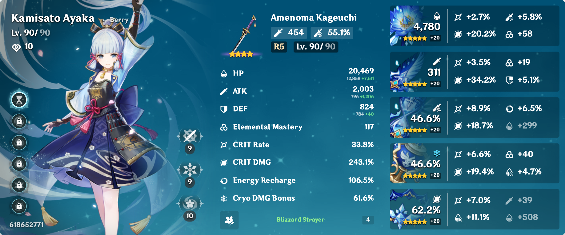 rate ayaka build! | Fandom