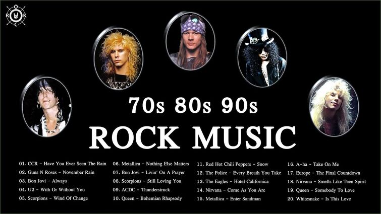 70s 80s 90s Classic Rock  Best Classic Rock Songs Of All Time 