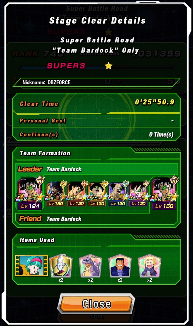 Team Bardock Super Battle Road Fandom