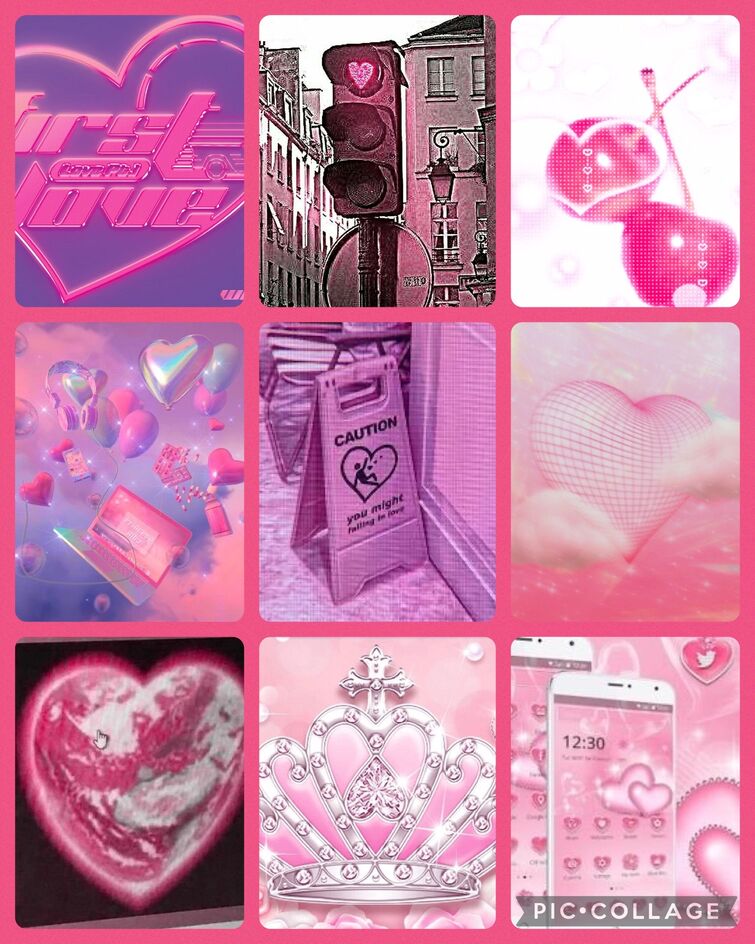 McBling Y2K Aesthetic Moodboard