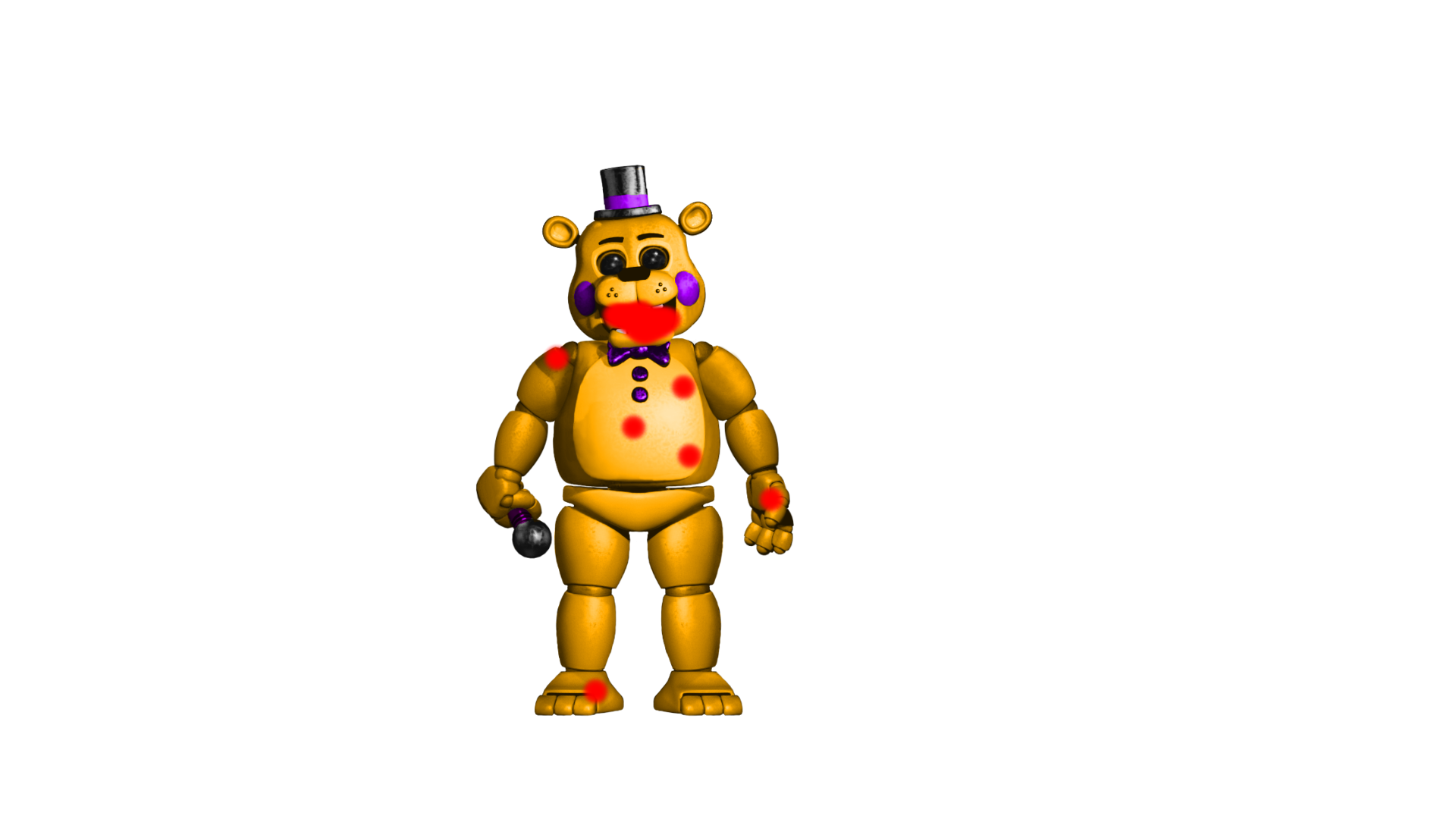 FNaF UCN: Fredbear Render : r/fivenightsatfreddys