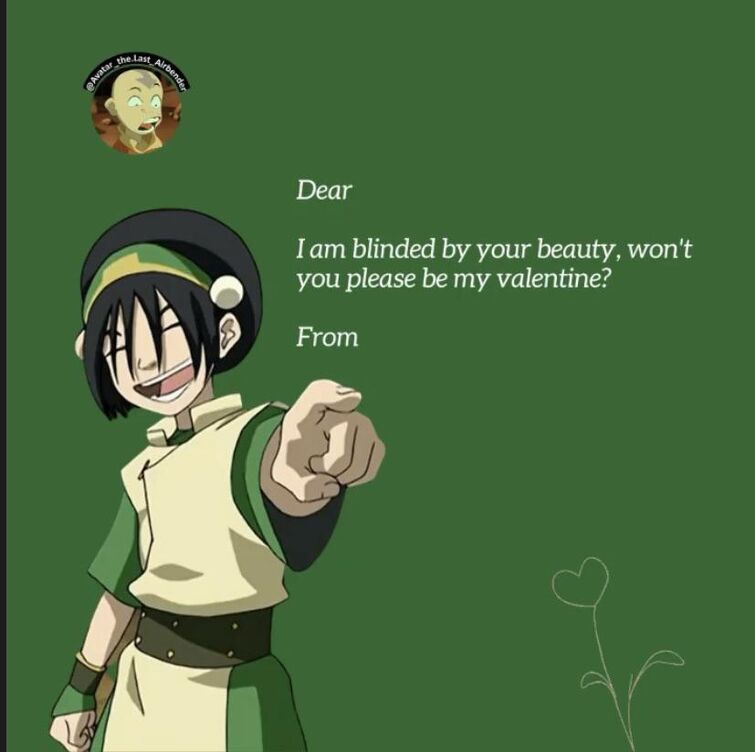 Googled "Avatar Valentine\