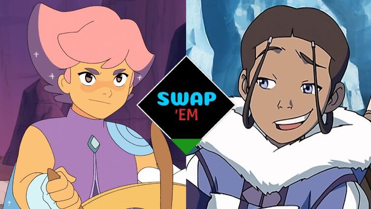 GLIMMER AND KATARA VOICE SWAP | She-Ra/Avatar the Last Airbender