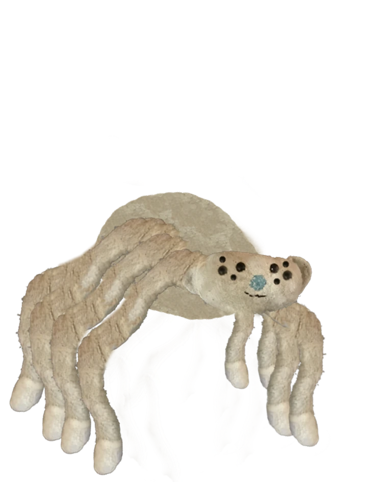 Spider bear spider bear, can do anything... A spider bear... can? What