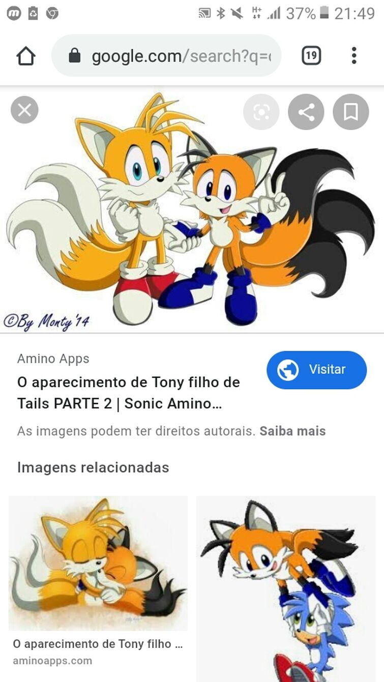 Tails é fofo :3  Sonic Amino PT~BR© Amino