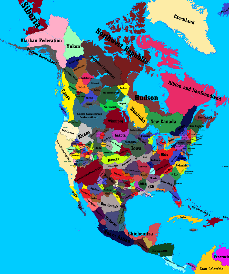 'Map' of Fallout-North America | Fandom