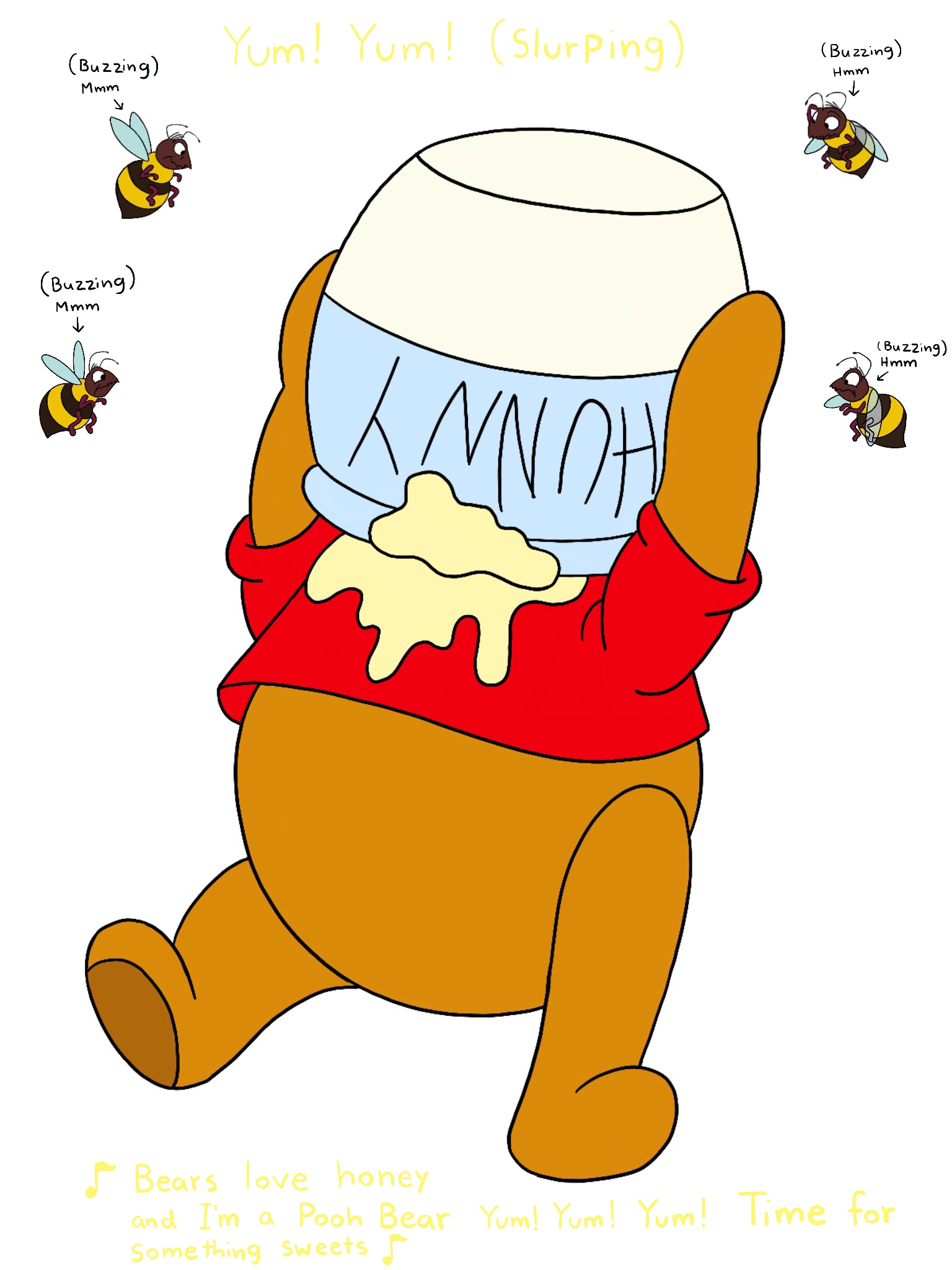 winnie the pooh honey pot