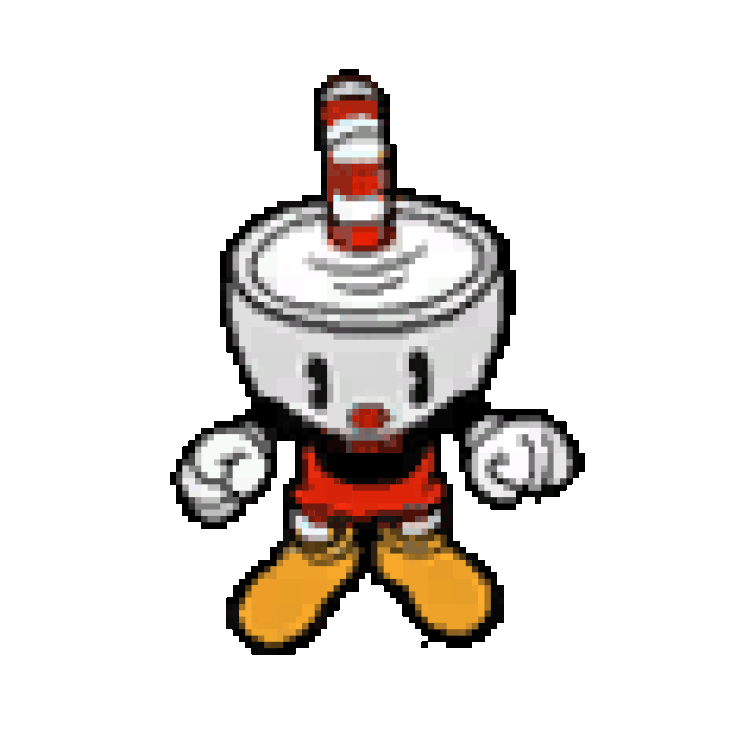I got a better GIF of Cuphead's celebratory jump. Fandom