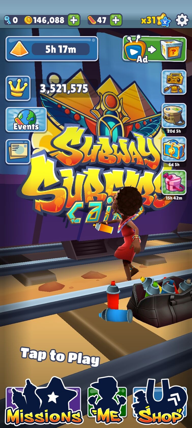 Subway Surfers World Tour: Cairo 2022 (2), Subway Surfers Wiki