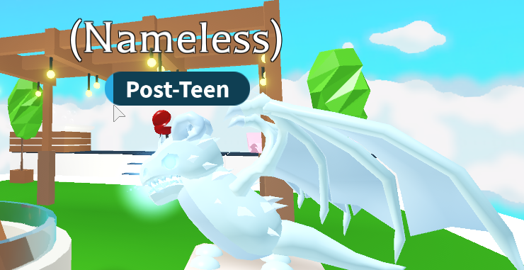 frost dragon roblox frost dragon adopt me pets