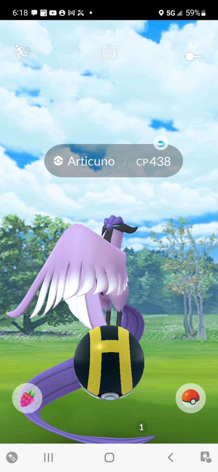 Galarian Articuno in Pokémon GO Battle League!