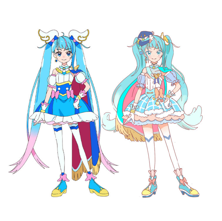 HIROGARU SKY PRECURE redesigns and why I changed them..