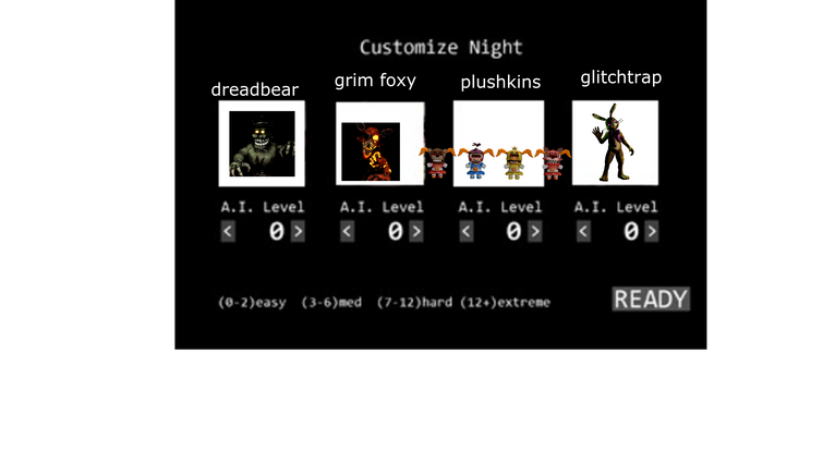 FNAF Ultimate Custom Night Tier List (Based on Animatronic AI