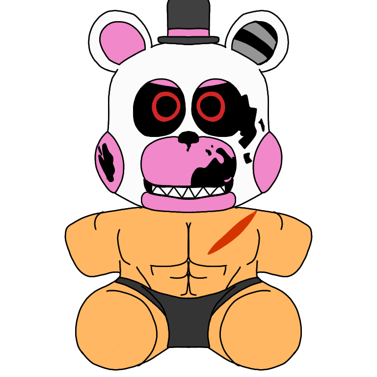 Nightmare Buff Helpy plushie