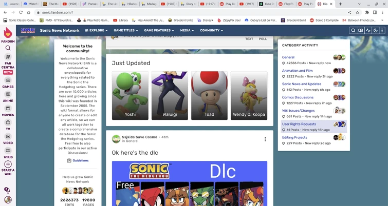 I thought this was the Sonic wiki... | Fandom