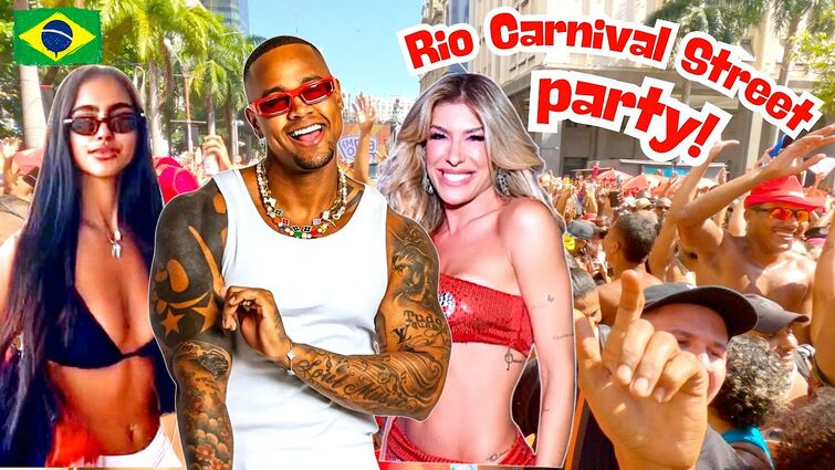 Rio Carnival 2025 INSANE Street Party - Leo Santana Bloco da Gold