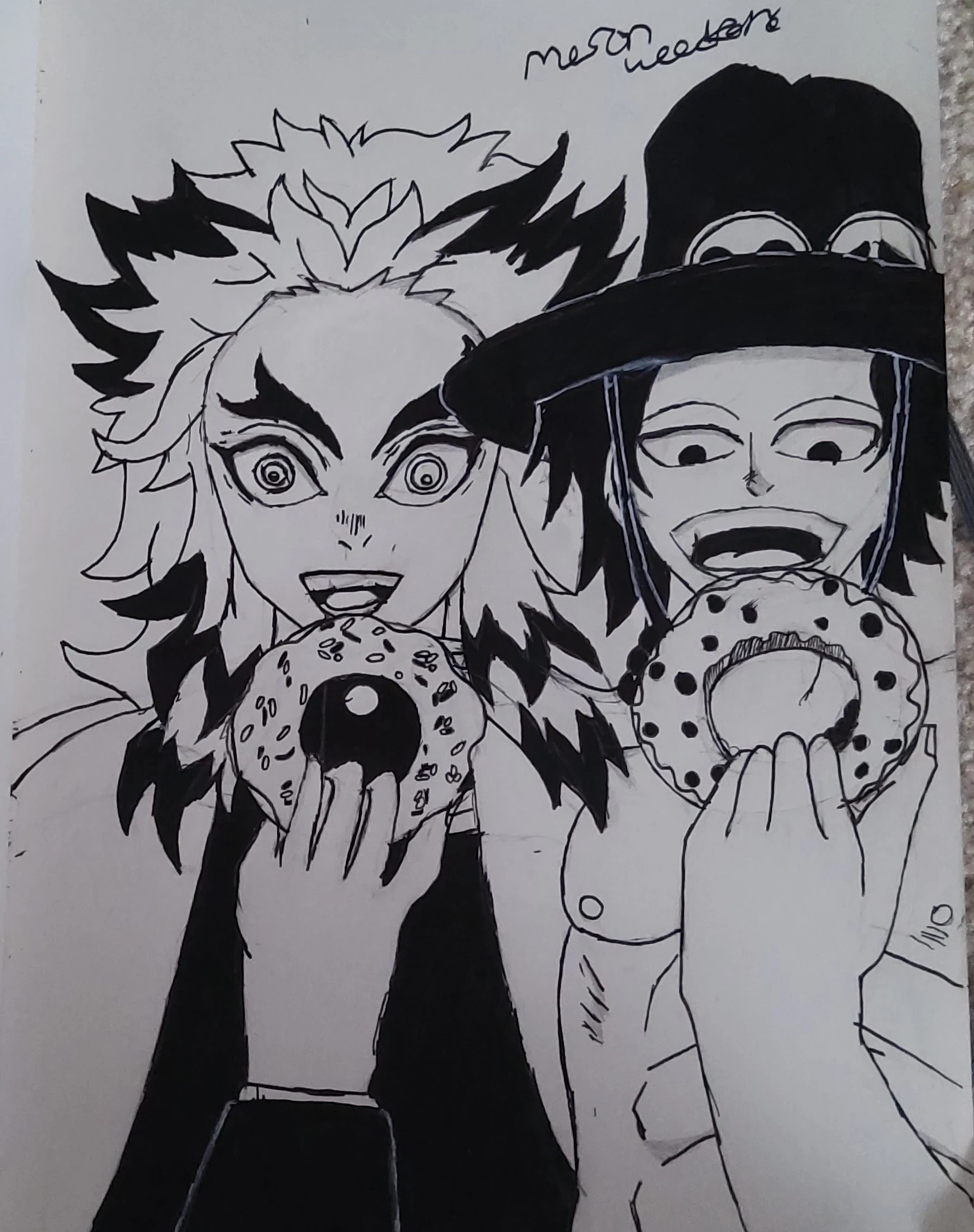 Donut bros (inked) | Fandom