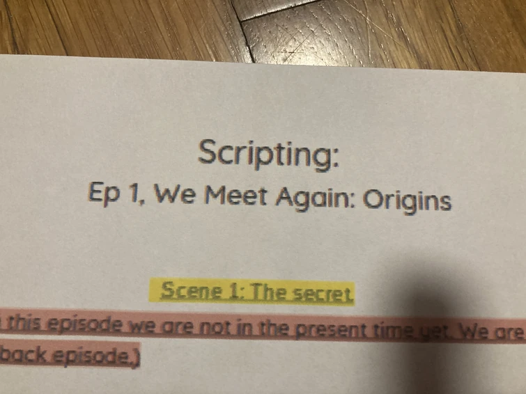 I FINALLY HAVE THE SCRIPT FOR BSS ANIME | Fandom