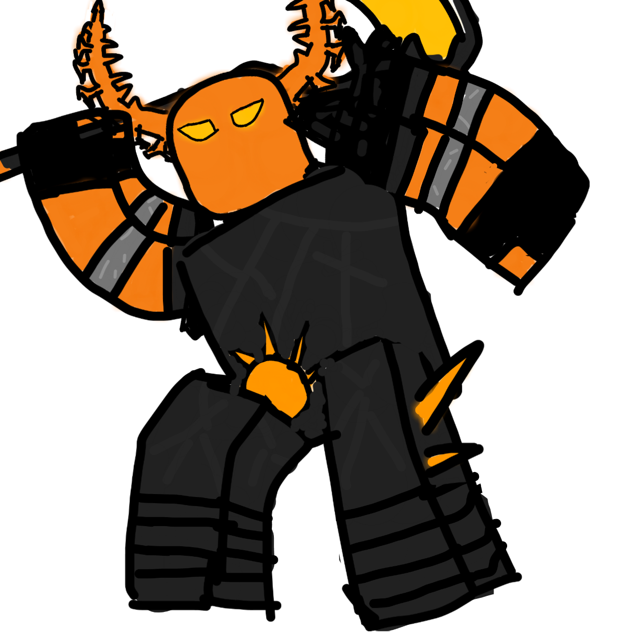 Molten boss