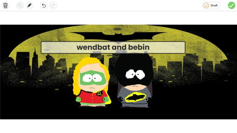 Here S Wendy And Bebe As Batman And Robin Fandom