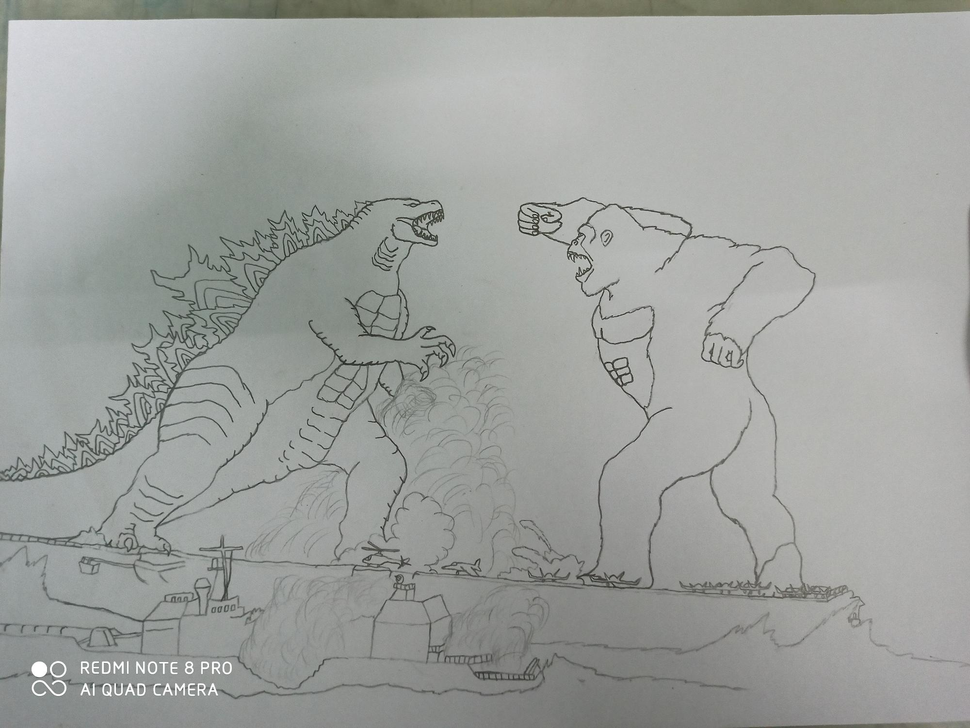 My Drawing On Godzilla Vs Kong Fandom