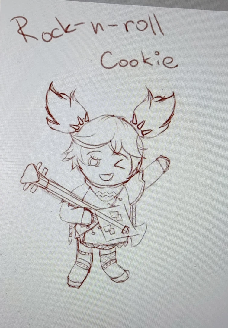 Decided To Draw Xinyan In Cookierun Style Fandom